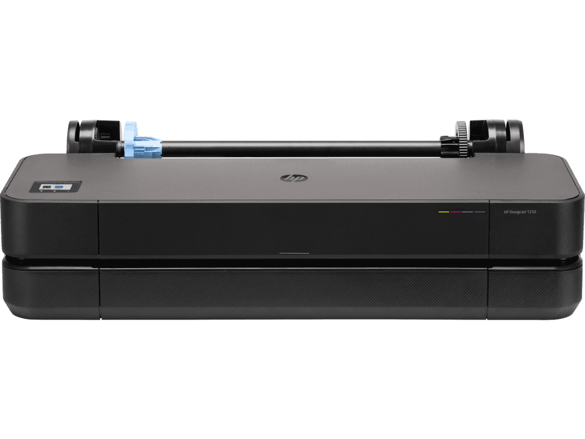 HP DesignJet T250 24-inch Compact Large Format A1 Plotter Printer + HP DesignJet T200/T600 Automatic Sheet Feeder + HP Installation Service for Design