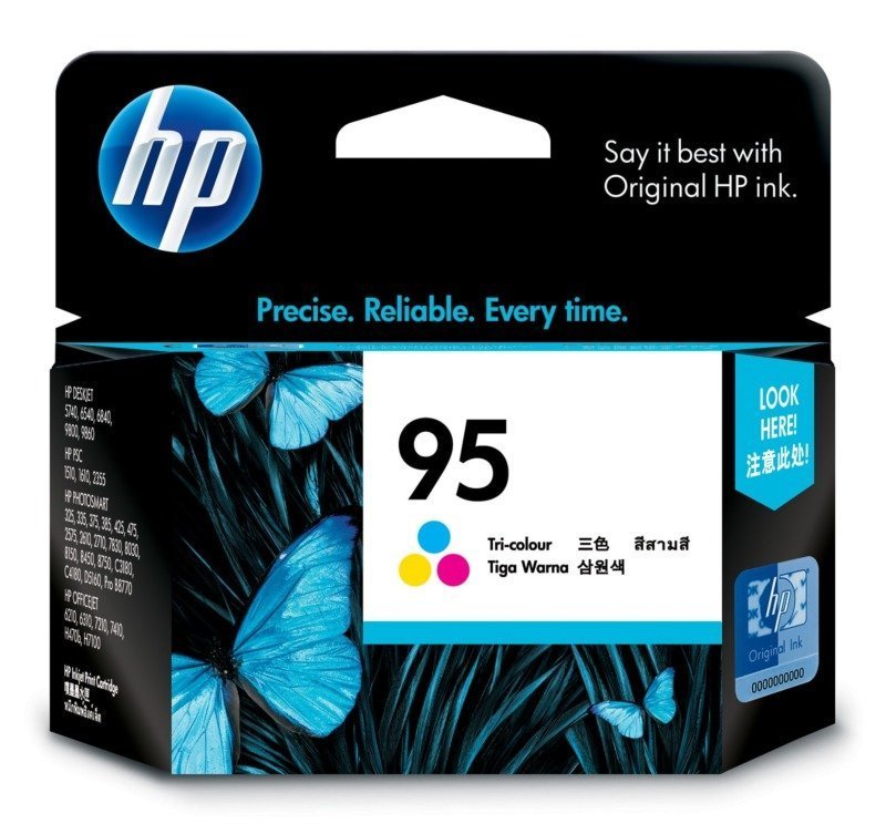 HP 95 Tri-color Original Ink Cartridge - Shop HP.com Malaysia