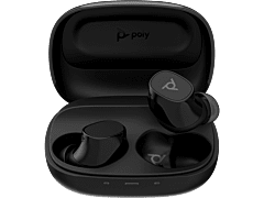 Poly Voyager Free 20 Gray Earbuds +Basic Charge Case (A28PVAA) - Center facing