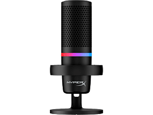HyperX DuoCast - USB Microphone (Black) - RGB Lighting (4P5E2AA)