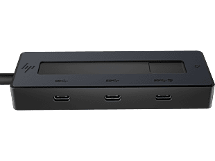 HP 4K USB-C Multiport Hub (6G843AA) - Center facing