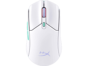 HyperX Pulsefire Haste 2 Core Wls - Gaming Mouse (Wht/Grn/Pur) (8R2E7AA)