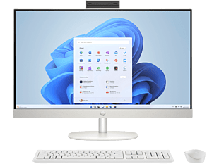 HP 24 inch All-in-One Desktop PC cr0142d - 23.8" - Shell white (B87G6PA)