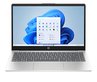 HP Laptop 14 inch 14-ep0308TU, Silver - 14-inch - Natural silver (BA1Y5PA) - Center facing