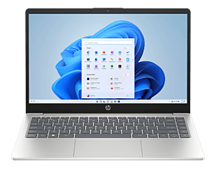 HP Laptop 14 inch 14-em0225AU, Gold - 14-inch - Warm gold cover, natural silver base and keyboard frame (BA2C7PA) - Center facing