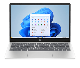 HP Laptop 14 inch 14-em0226AU, Silver - 14-inch - Natural silver (BA2C8PA) - Center facing