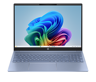 HP OmniBook 5 NGAI 16-ag1022AU - 16" - Sky blue (BN2U0PA) - Center facing