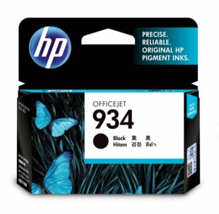 HP 934 Black Original Ink Cartridge (C2P19AA) - Center facing