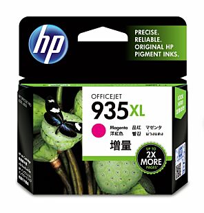 HP 935XL High Yield Magenta Original Ink Cartridge (C2P25AA) - Center facing