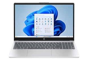 HP OmniBook 3 15.6 inch Next Gen AI 15-fn0059AU, Silver - 15.6-inch - Glacier silver (C44ZZPA) - Center facing