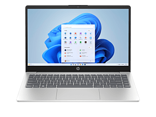 HP Laptop 14 inch 14-em0088AU, Silver - 14-inch - Natural silver (C58RBPA) - Center facing