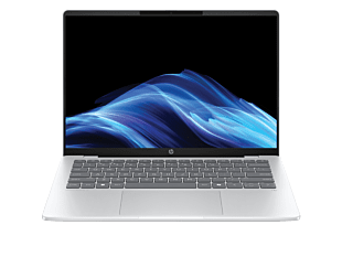 HP OmniBook 5 Laptop 14 inch Next Gen AI 14-he0039QU, Silver - 14-inch - Glacier silver aluminum (C7RK1PA)