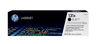 HP 131X High Yield Black Original LaserJet Toner Cartridge (CF210X) - Center facing
