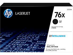 HP 76X High Yield Black Original LaserJet Toner Cartridge (~10,000 pages) (CF276X) - Center facing