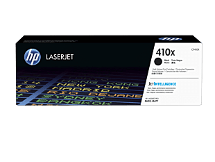 HP 410X High Yield Black Original LaserJet Toner Cartridge (CF410X) - Center facing