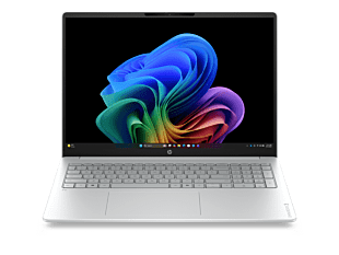 HP OmniBook 3 Laptop Next Gen AI 16-bz0024QU - 16" - Glacier silver (D9XN3PA) - Center facing