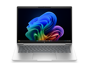 HP ProBook 4 G2i 14 inch Notebook AI PC - 14-inch - Pike silver aluminum (DU5B2AT) - Center facing