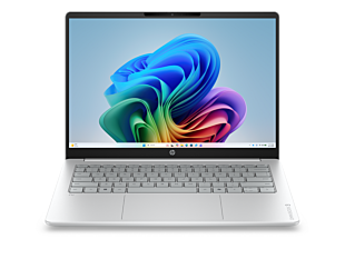 HP OmniBook 3 Laptop Next Gen AI 14-hz0063QU - 14" - Glacier silver (E07GVPA) - Center facing
