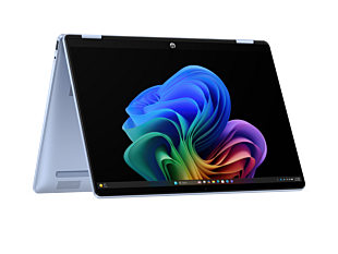 HP OmniBook 5 Flip 2-in-1 Laptop Next Gen AI 14-km0053TU - 14" - Sky blue (E0GD2PA) - Center facing