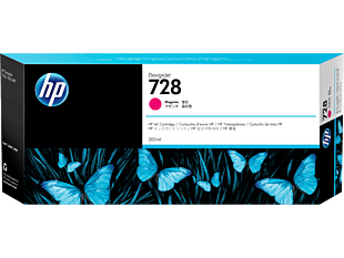 HP 728 300-ml Magenta DesignJet Ink Cartridge (F9K16A)