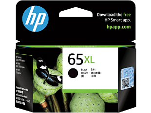 HP 65XL Black Original Ink Cartridge (N9K04AA) - Center facing