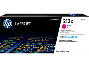 HP 212X High Yield Magenta Original LaserJet Toner Cartridge (W2123X) - Center facing