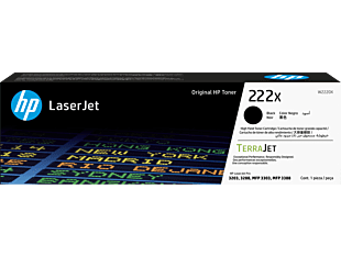 HP 222X High Yield Black Original LaserJet Toner Cartridge (W2220X)
