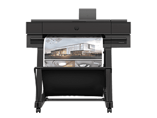 HP DesignJet T870 24-inch Large Format Printer Plotter + HP Installation Service for DesignJet Series Entry Level (APJ) (AM0X9A-BN1)