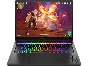 HP OMEN 14 inch Transcend Laptop 14-fb1035TX, Black - 14-inch - Shadow black (C1MM9PA)