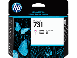 HP 731 DesignJet Printhead (P2V27A) - Center facing