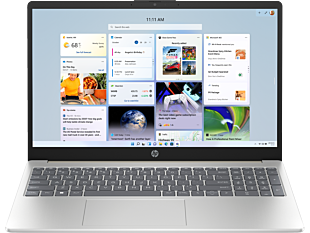 HP Laptop 15-fd1174TU - 15.6" - Warm gold cover, natural silver base and keyboard frame (E21QGPA) - Center facing