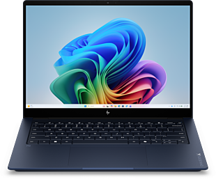 HP OmniBook X Laptop Next Gen AI 14-ka0071TU - 14" - Atmospheric blue aluminum (DP7X3PA) - Center facing
