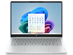 HP OmniBook 3 14 inch Laptop Next Gen AI 14-hv0027AU, Silver - 14" - Glacier silver cover and keyboard frame, canvas gray base (D4QT8PA)