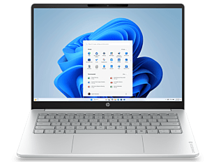 HP OmniBook 3 14 inch Laptop 14-hu0087TU, Silver - 14" - Glacier silver cover and keyboard frame, canvas gray base (DN6Z7PA)