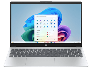 HP OmniBook 3 15.6 inch Laptop Next Gen AI 15-fn0054AU, Silver - 15.6-inch - Glacier silver (C88TRPA)