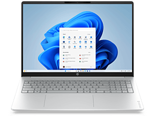 HP OmniBook 3  16 inch Laptop Next Gen AI 16-bs0048TU, Silver - 16" - Glacier silver cover and keyboard frame, canvas gray base (E06LSPA)