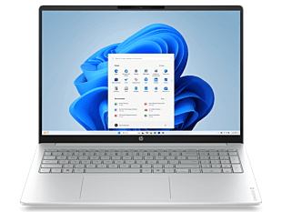 HP OmniBook 3 16 inch Laptop 16-by0028AU, Silver - 16" - Glacier silver cover and keyboard frame, canvas gray base (D4QN7PA)