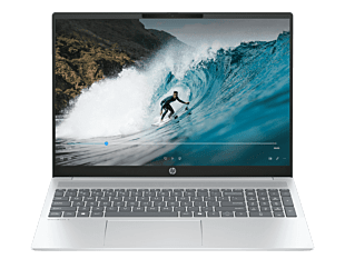 HP OmniBook 5 Laptop AI 16 inch 16-af1022TU, Silver  - 16" - Glacier silver aluminum (BN2T7PA)