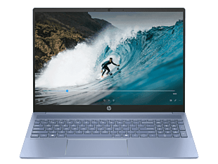HP OmniBook 5 16 inch Laptop Next Gen AI 16-ag1111AU, Blue - 16" - Sky blue aluminum (D4QV4PA)