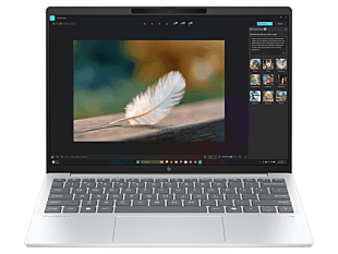 HP OmniBook 7 Aero 13.3 inch Laptop Next Gen AI 13-bg1051AU, Silver - 13.3-inch - Glacier silver aluminum (D4QK2PA)