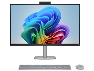 HP OmniStudio X All-in-One 27-cs0016d Desktop PC - 27-inch - Meteor silver (B9KH1PA)