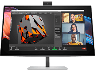 HP Series 7 Pro 27 inch 4K Conferencing Monitor - 727pm - 27-inch (8K135AA) - Center facing