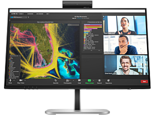 HP Series 5 Pro 23.8 inch FHD USB-C Conferencing Monitor - 524pm - 23.8" (9E0G9UT) - Center facing
