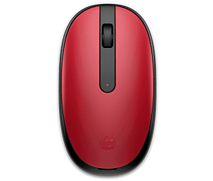 HP 240 Empire Red Bluetooth Mouse (43N05AA) - Center facing