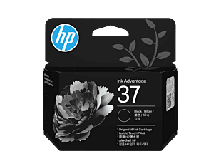 HP 37 Black Original Ink Cartridge (7FP45AA)