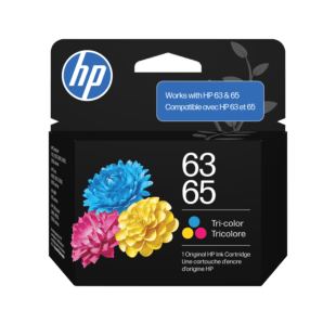 HP 63/65 Tri-color Original Ink Cartridge (B7RT2AA)