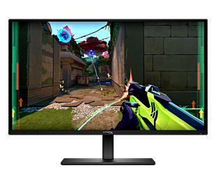 HyperX OMEN OLED 27 inch QHD 500Hz Gaming Monitor - OMEN OLED 27qs - 27" (BY8Z1AA) - Center facing