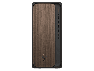 HP OmniDesk Desktop AI M03-0027d PC (C2HZ1PA) - Left facing