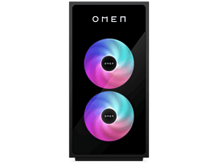 OMEN 35L Gaming Desktop PC GT16-1006 - Without Screen - Shadow black metal (D9UD5PA) - Left facing