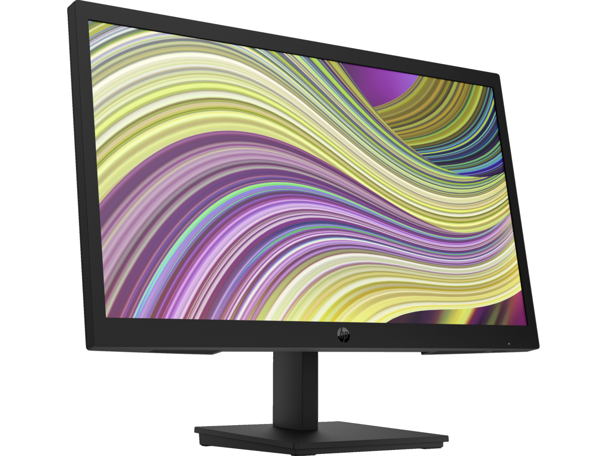 HP P22v G5 21.45 inch FHD Monitor - 21.45-inch (64V81AA) - Right facing